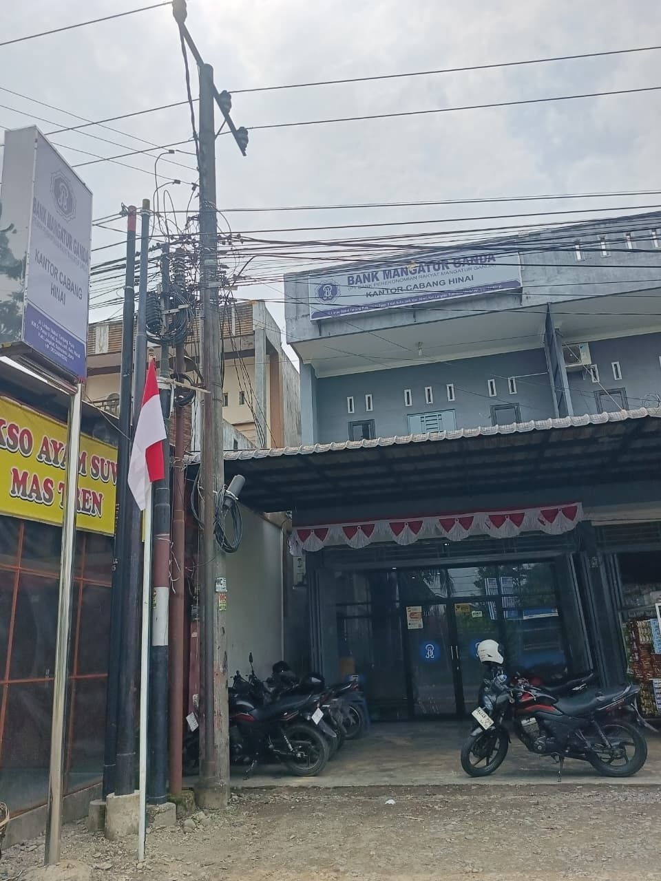  Bank Mangatur Ganda Cabang Hinai